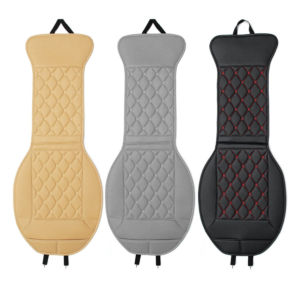 Universal Car Front Seat Cover Chair Cushion Pad Mat Protector PU