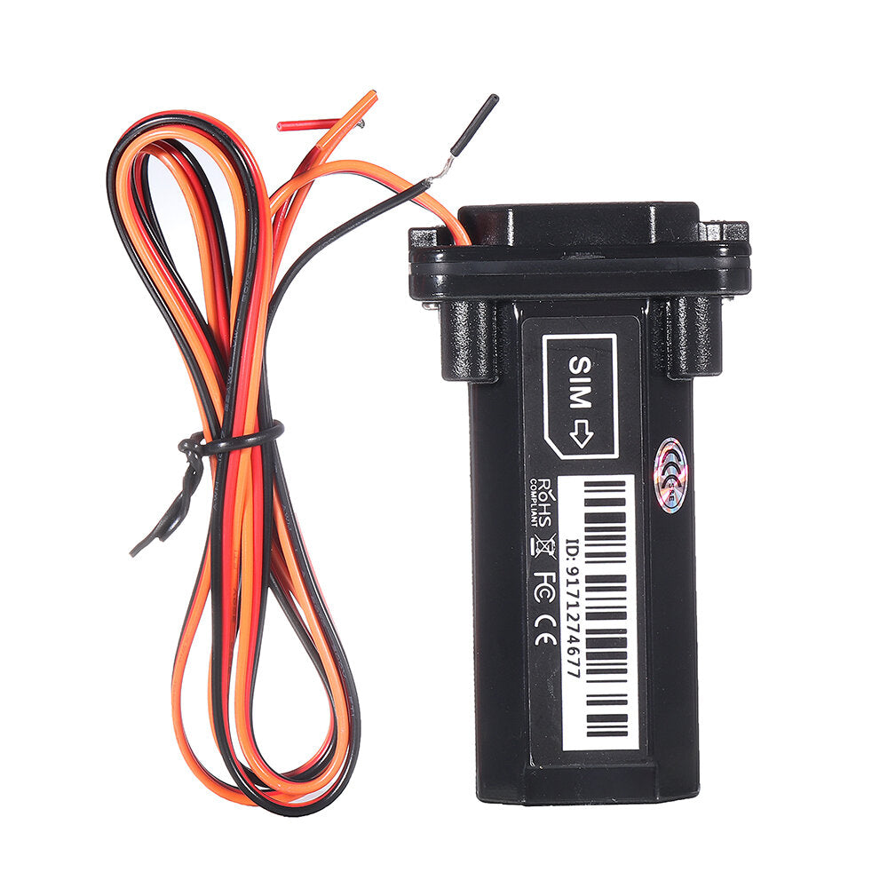 9V-75V Micro GPS Tracker Waterproof Locator Motorcycle Car Electric Bike Scooter Power Standby Burglar Alarm