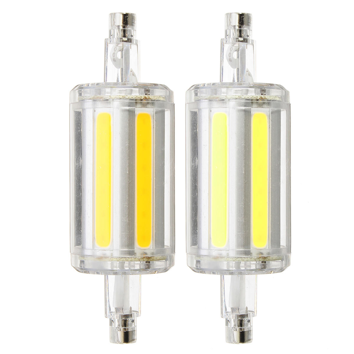 8W COB Yes/No Dimmable Pure White Warm White LED Corn Light Bulb AC85-265V