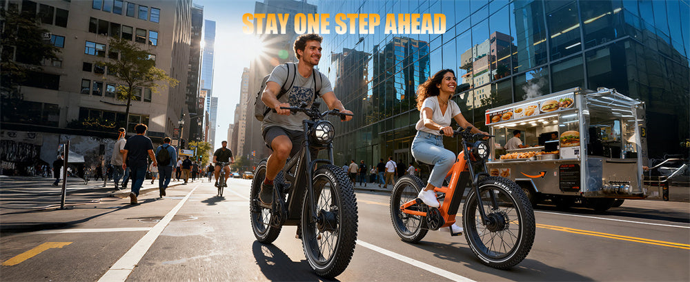 Electric Bike 48V 30AH Battery 2400W(Peak 4000W) Motor Recommended Top Speed 25KM/H 26 Inch Tire Electric Bicycle 190 KM Mileage Range Max Load 180KG