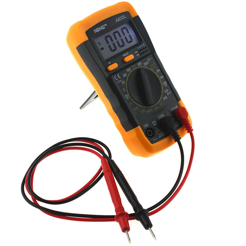 Digital Multimeter DC AC Voltage Diode Freguency Transistor Tester