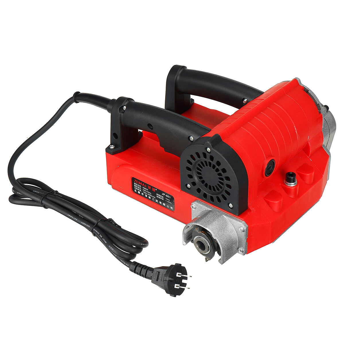 2680W Variable Speed Electric Wall Planer Putty Dustfree Concrete Wall Renovation Shovel Gray Machine Automatic Shovel Wall Tool