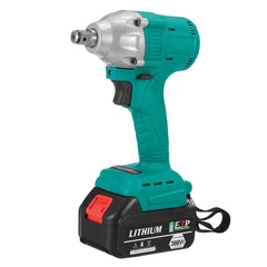 22890mAh 388VF 850N.m Brushless Impact Wrench Cordless Handheld Electric Wrench W/ 1/2 Battery 18V Battery