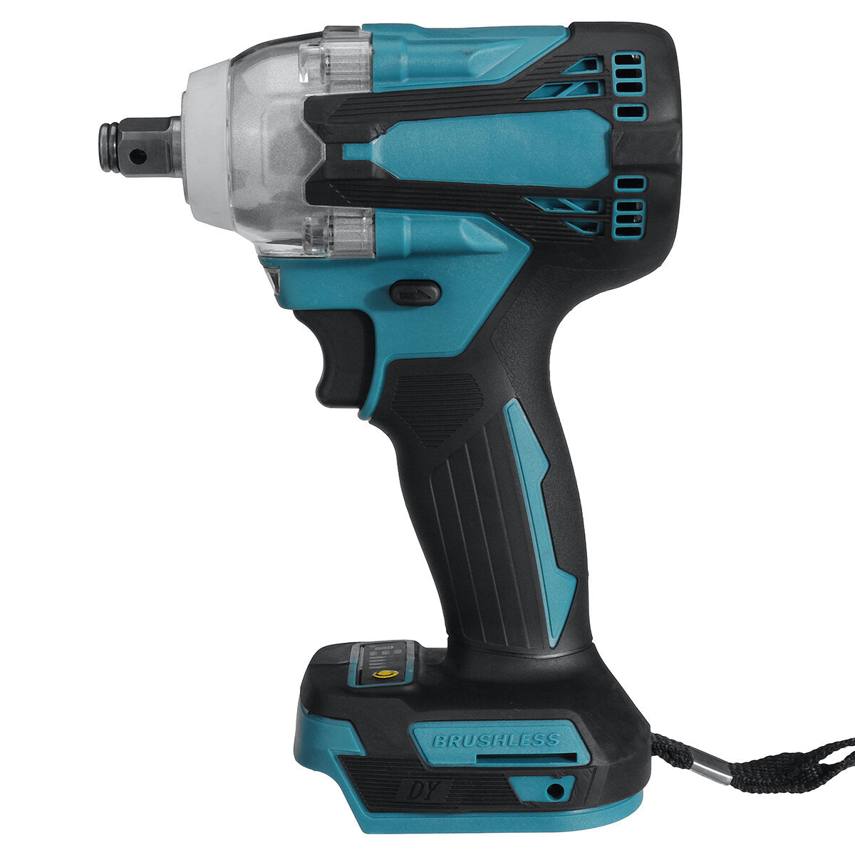 480N.m Wireless Eletric Impact Wrench 10 Cell Li-ion Battery Wrench Woodworking Tool W/ None/1/2 Battery Also For Makita