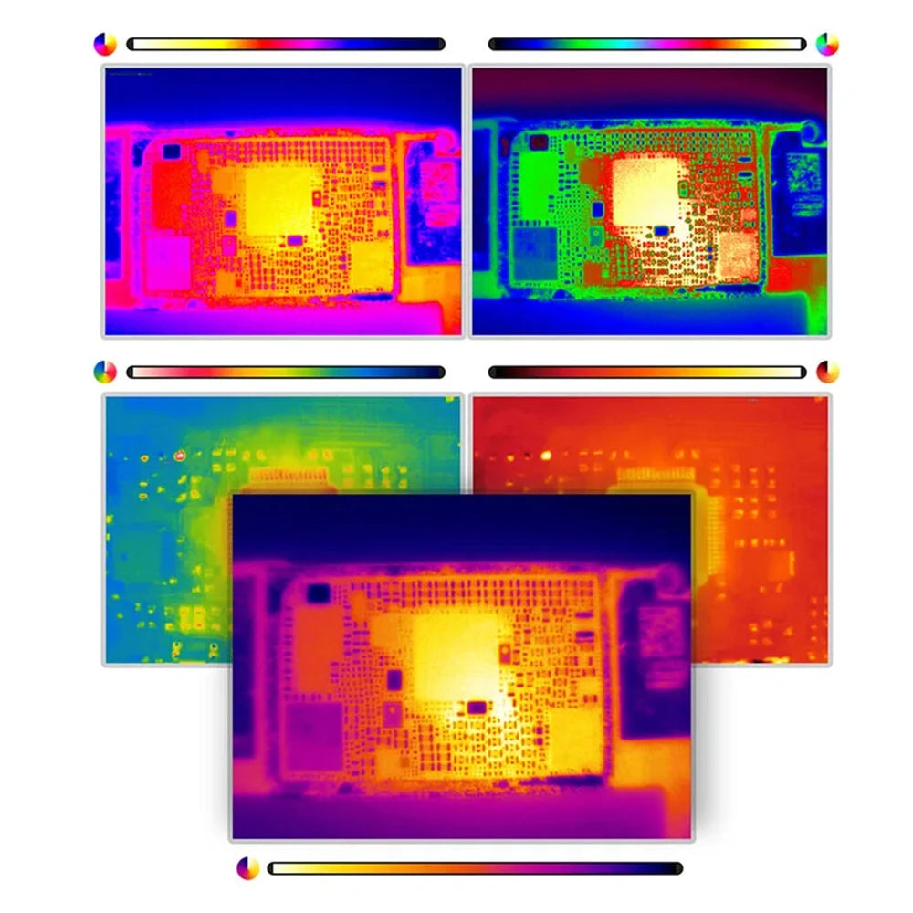3D Thermal Imager Camera 52000 dpi -20°C to 120°C USB Type-C Infrared PCB Repair Diagnostics Lightweight