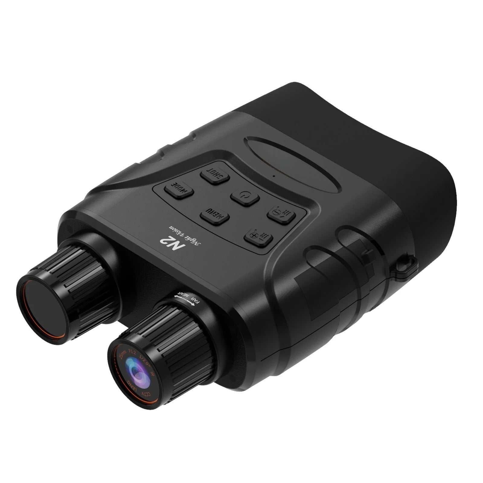 Night Vision Binoculars Night Vision Goggles with 2.4-inch Screen 5x Zoom Adjustable Brightness 1080P HD Video Recording for Outdoor Activities Hunting Wildlife Observation