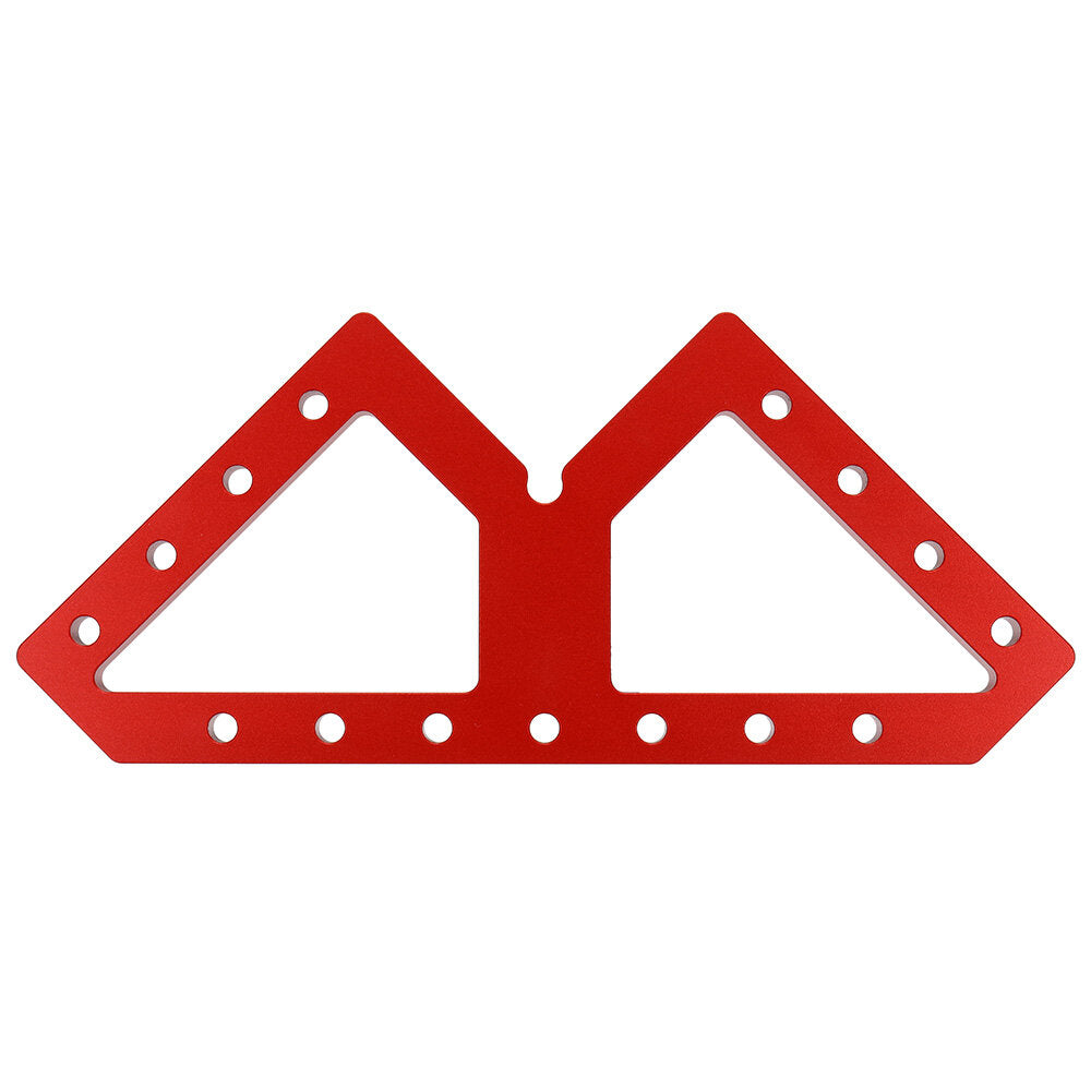 Aluminum Alloy W Shaped Auxiliary Fixture Splicing Board Table Apron Clamping Square Woodworking Right Angle Clamps
