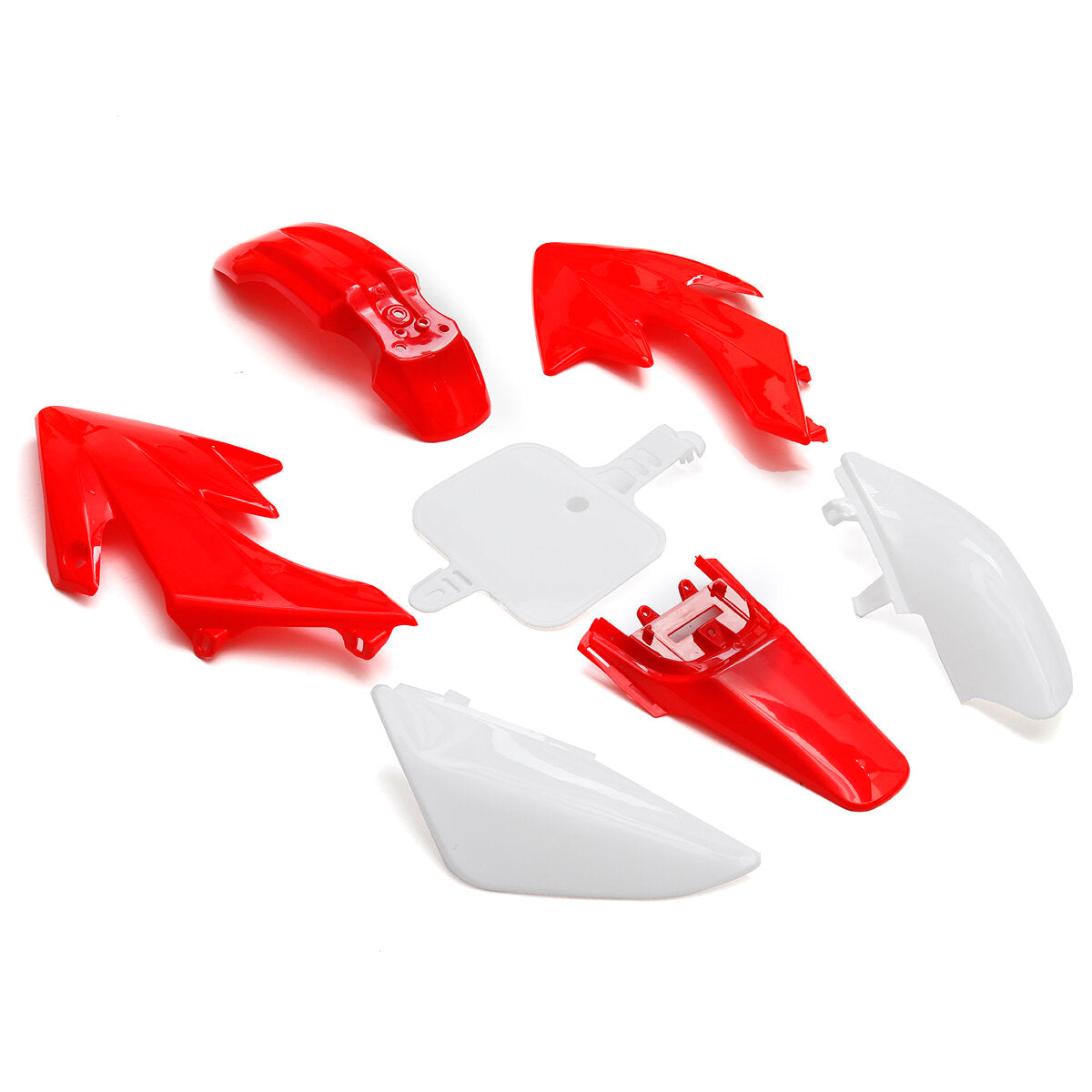 Plastic Fender Tall Seat Red Pit Bike