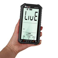 4.7 inch Large LCD Screen Smart True RMS Digital Multimeter Automatic + Manual Measure Resistance Diode Capacitance Temperature Frequency Test