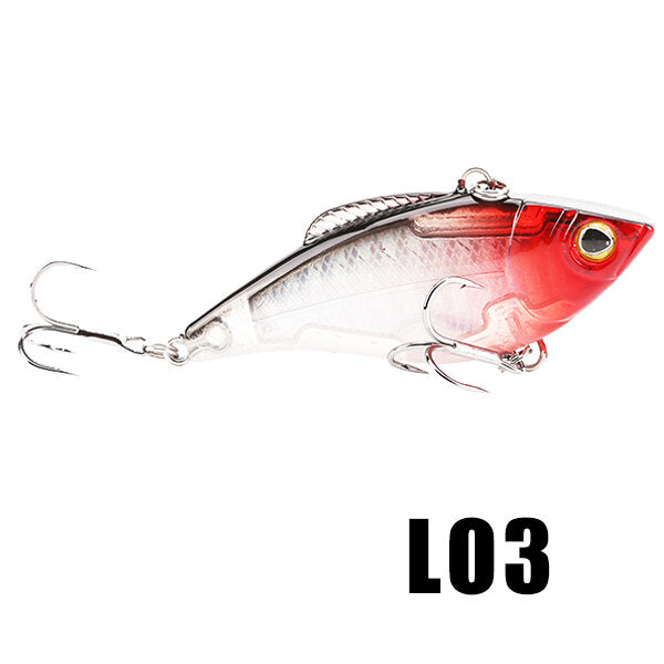 1PCS VIB Fishing Lure 6cm 9.5g Sinking Lure Full Layer Hard Bait Vibration Lure