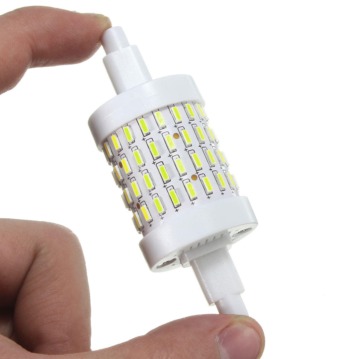 5W 72 SMD 4014 78mm LED Warm White White Corn Light Lamp Bulb AC85-265V