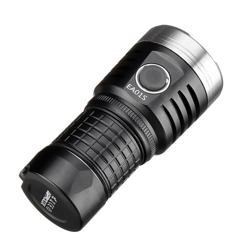 4*XHP50.2 11000LM 500M USB-C Rechargeable Anduril UI EDC Flashlight with 1Pcs Astrolux E1825 2500mAh 18A 3.7V 18650 Li-ion Battery