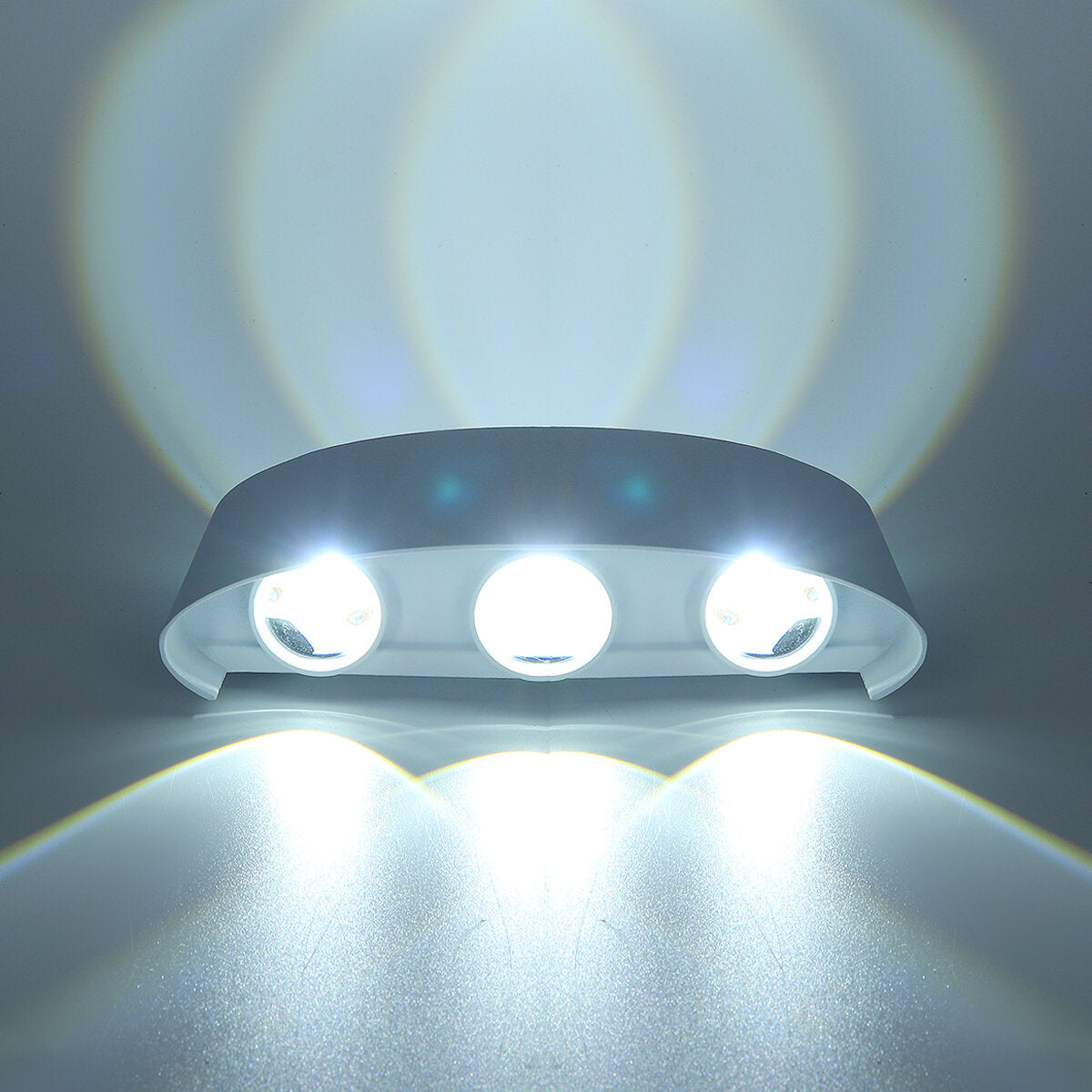2/4/6/8/10/12 Heads LED Wall Lamp Indoor Outdoor Waterproof Light Fixture Living Room Bedroom Stair Lamp