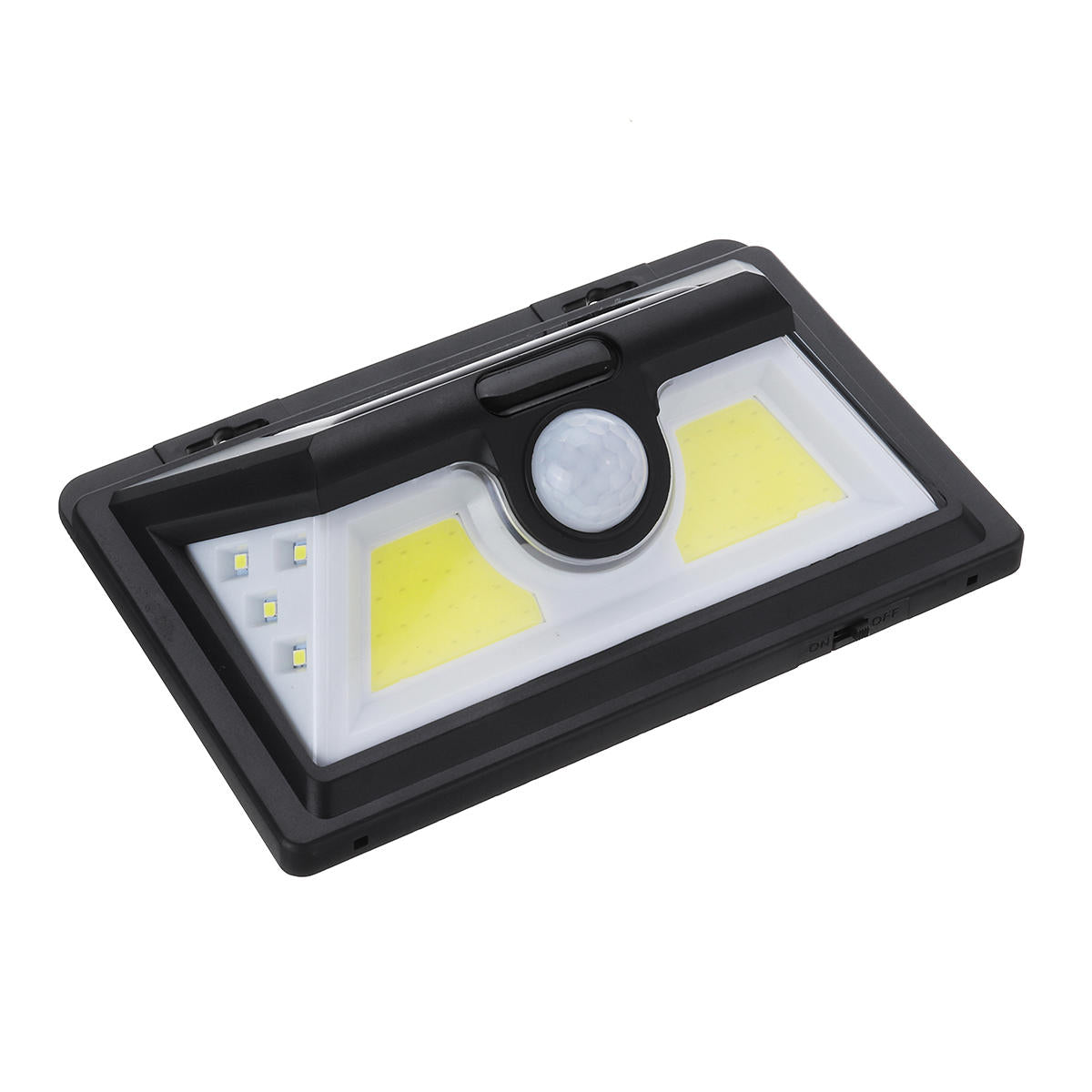 COB LED Wall Solar  Light PIR Motion Sensor Outdoor Garden Yard Lamp Waterproor
