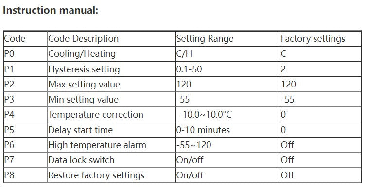 Digital Display Intelligent Temperature Controller Cold and Warm Switching Constant Temperature 0.1 Thermostat
