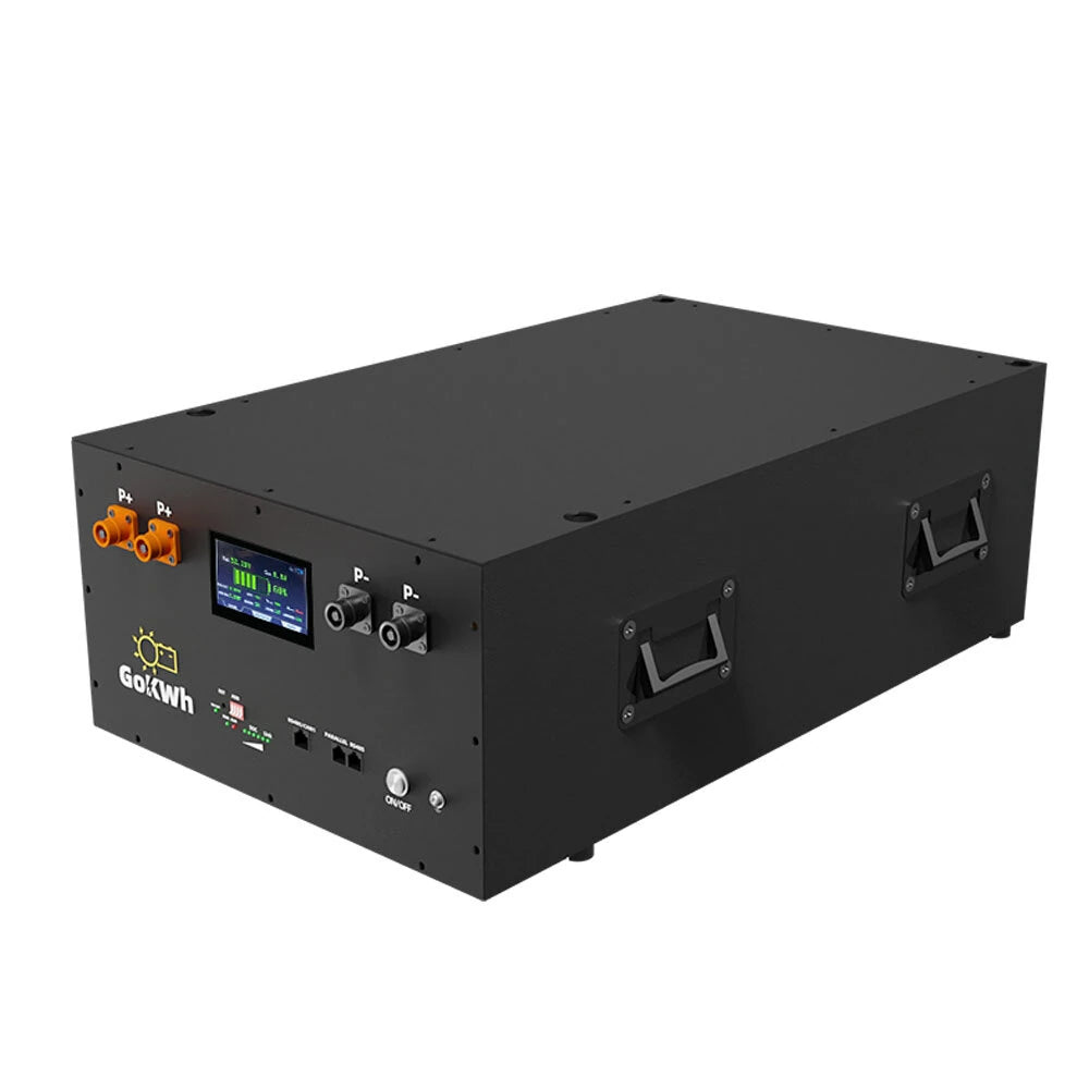 48V 320AH Energy Storage Box DIY Kit APP Bluetooth Remote Operation LED Bluetooth Status Indicator Charge Overcurrent Protection