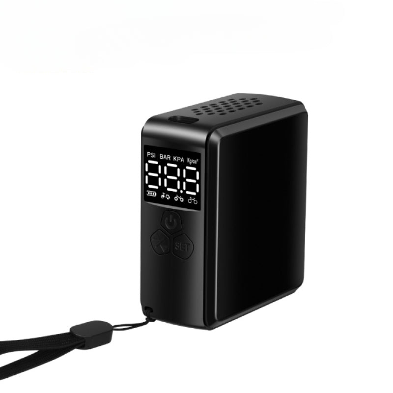 150PSI Portable Bike Pump - 70W 2400mAh USB Rechargeable, Digital Display, for Bicycle/Car/Basketball/Boat