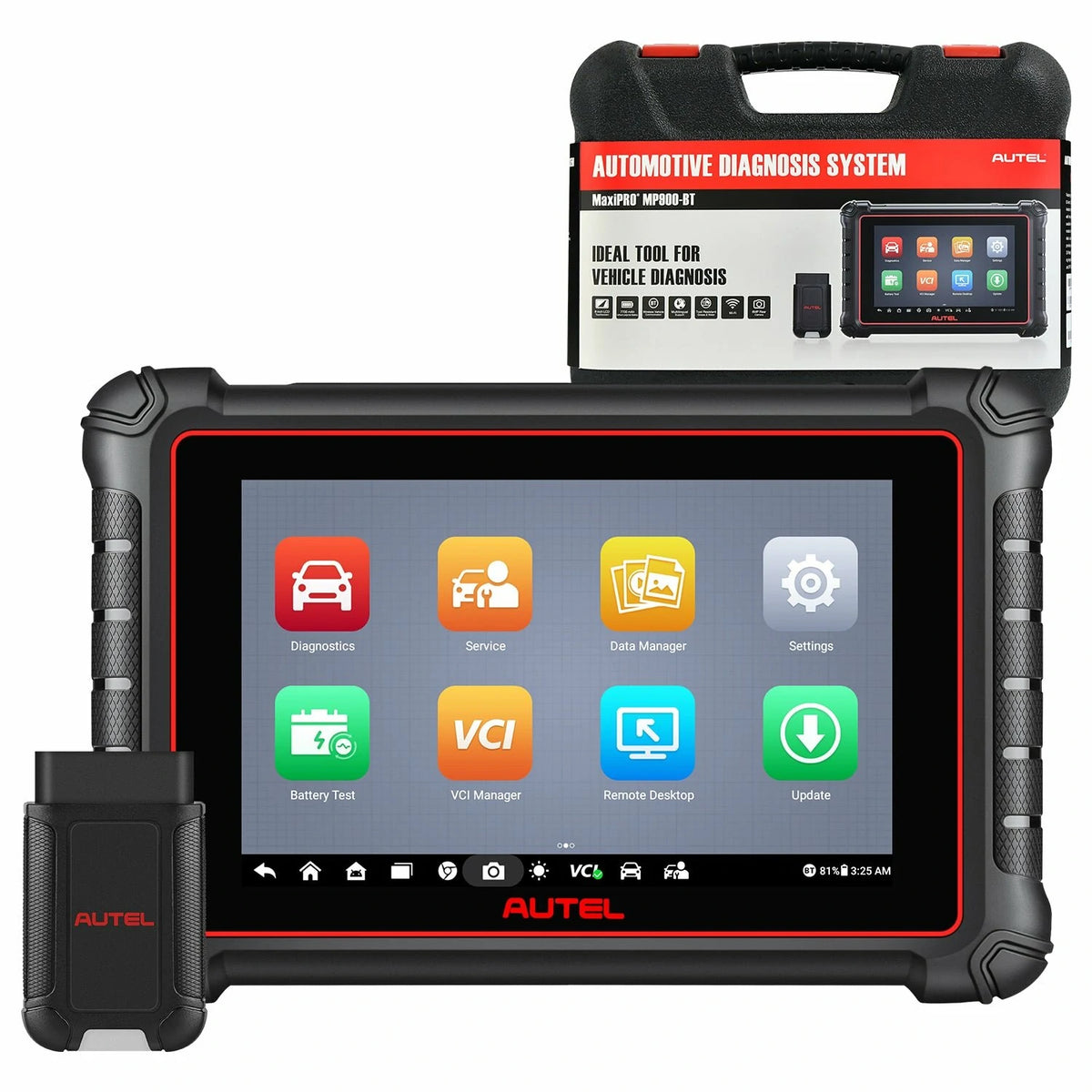 OBD2 Scanner Auto Diagnostic Tools ECU Coding 36+ Service Support CAN FD/DoIP Upgraed of MP808BT MK906PRO