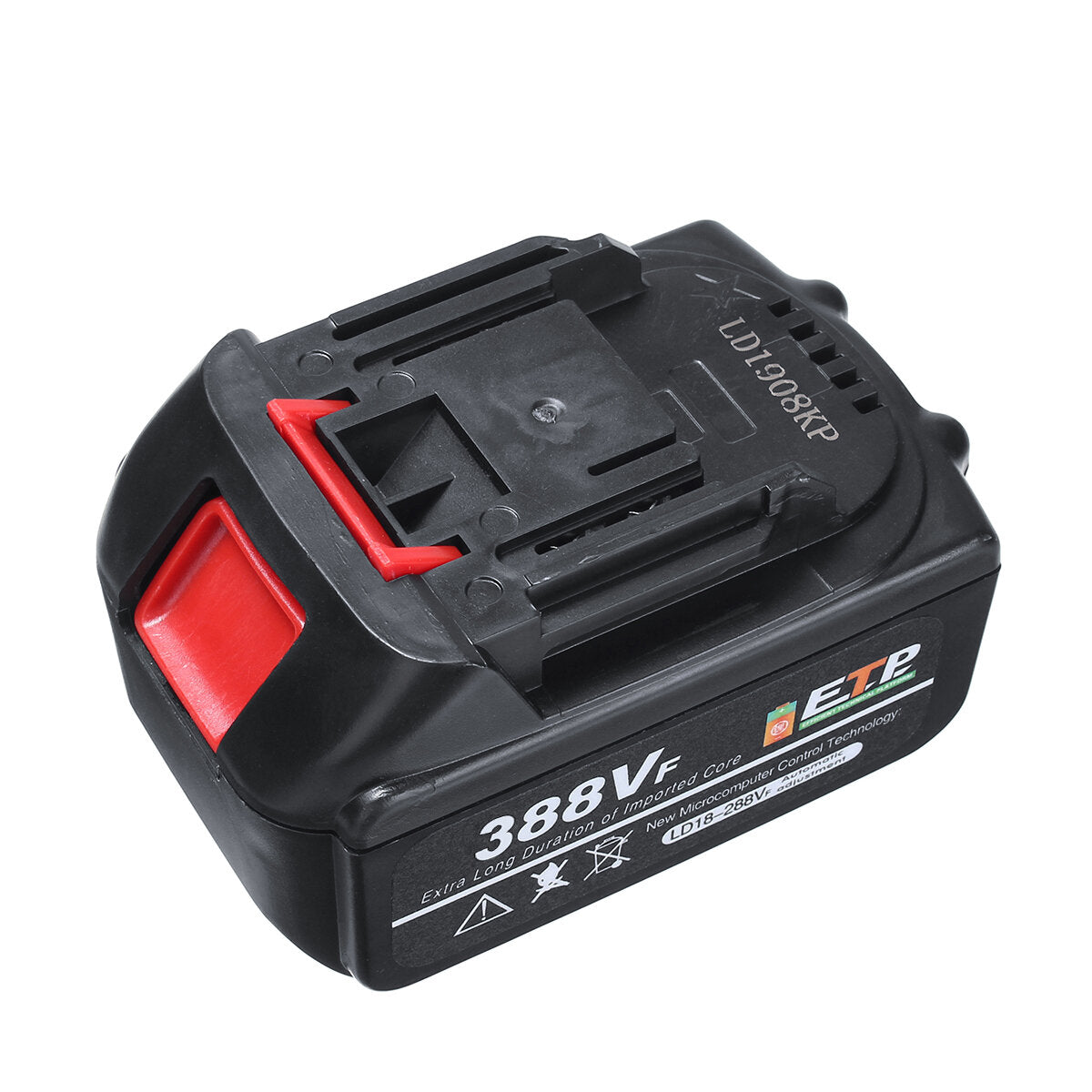 630N.m Brushless Cordless Electric Wrench 2x Li-Ion Battery