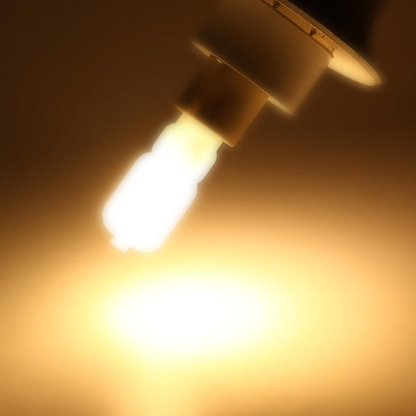 Dimmable G9 3W Transparent Milky 14 SMD 2835 LED Pure White Warm White Corn Light 110V 220V