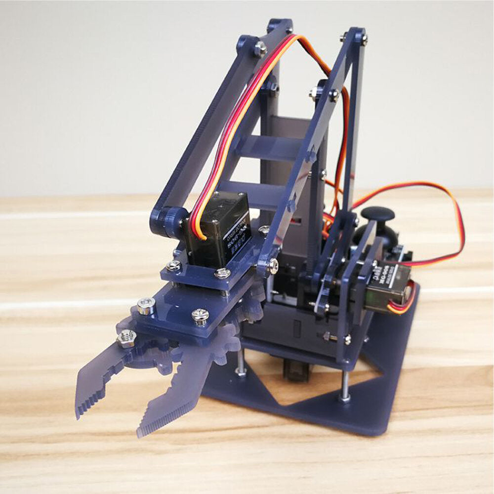 Desktop Robotic Arm Acrylic Manipulator UN0 Robot Electronic DIY Kit