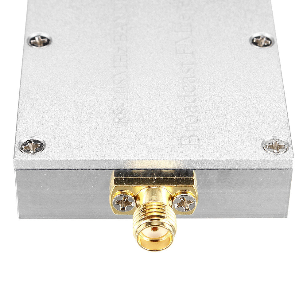 88-108MHZ Band Stop Filter RTL-SDR Blog Broadcast with FM Male Connector to SMA Male Connector