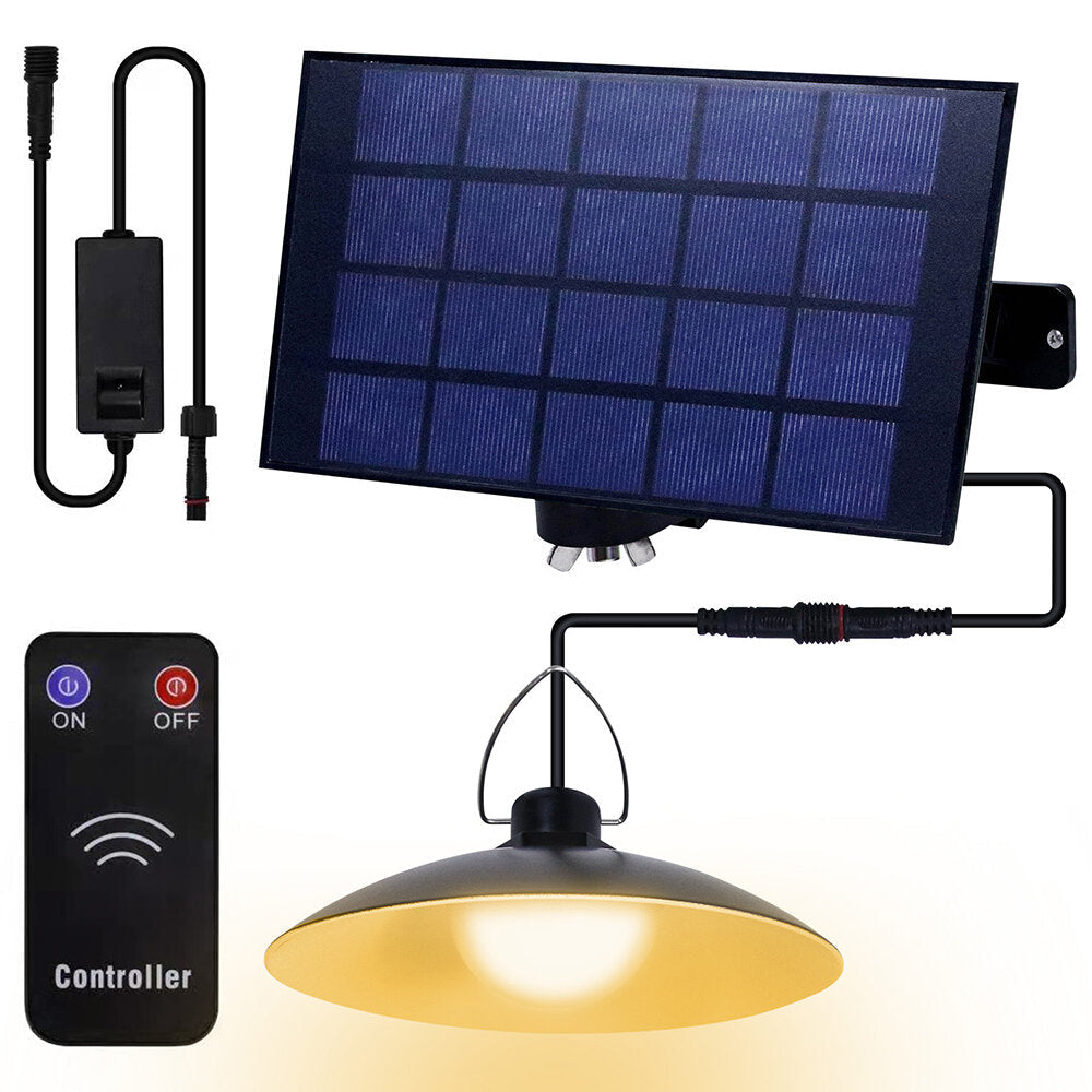1/2/3/4 Head LED Solar Pendant Light IP65 Waterproof Outdoor Indoor Remote Control Solar Lamp for Garden Porch