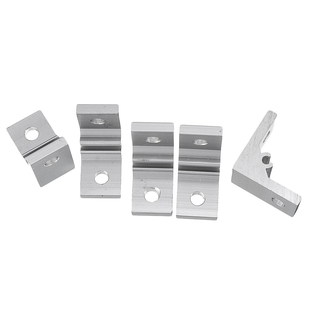 5pcs Aluminium Angle Corner Bracket 90 Degree Corner Connector Bracket for 2020 3030 4040 Aluminum Extrusions