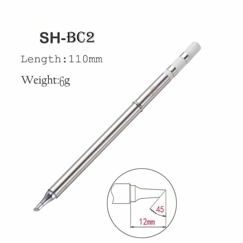 Replacement Solder Iron Tip SH-B2 SH-BC2 SH-C4 SH-D24 SH-I SH-K SH-Ku SH-C1 SH-BC1 SH-ILS SH-J02 for SH72 65W Electric Solder Iron