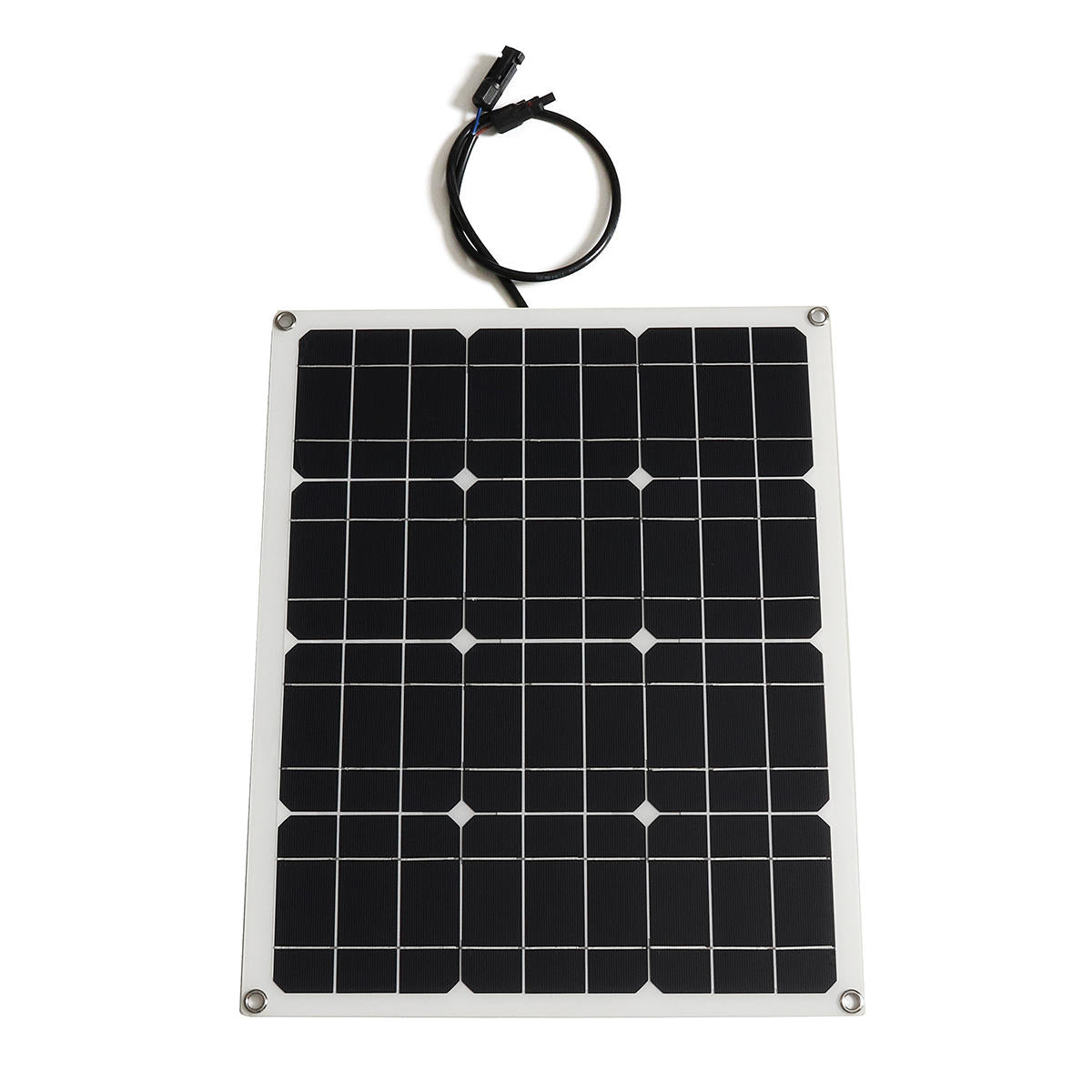 40W Solar Panel Controller Car Charger Output Battery Clip Solar Power Panel