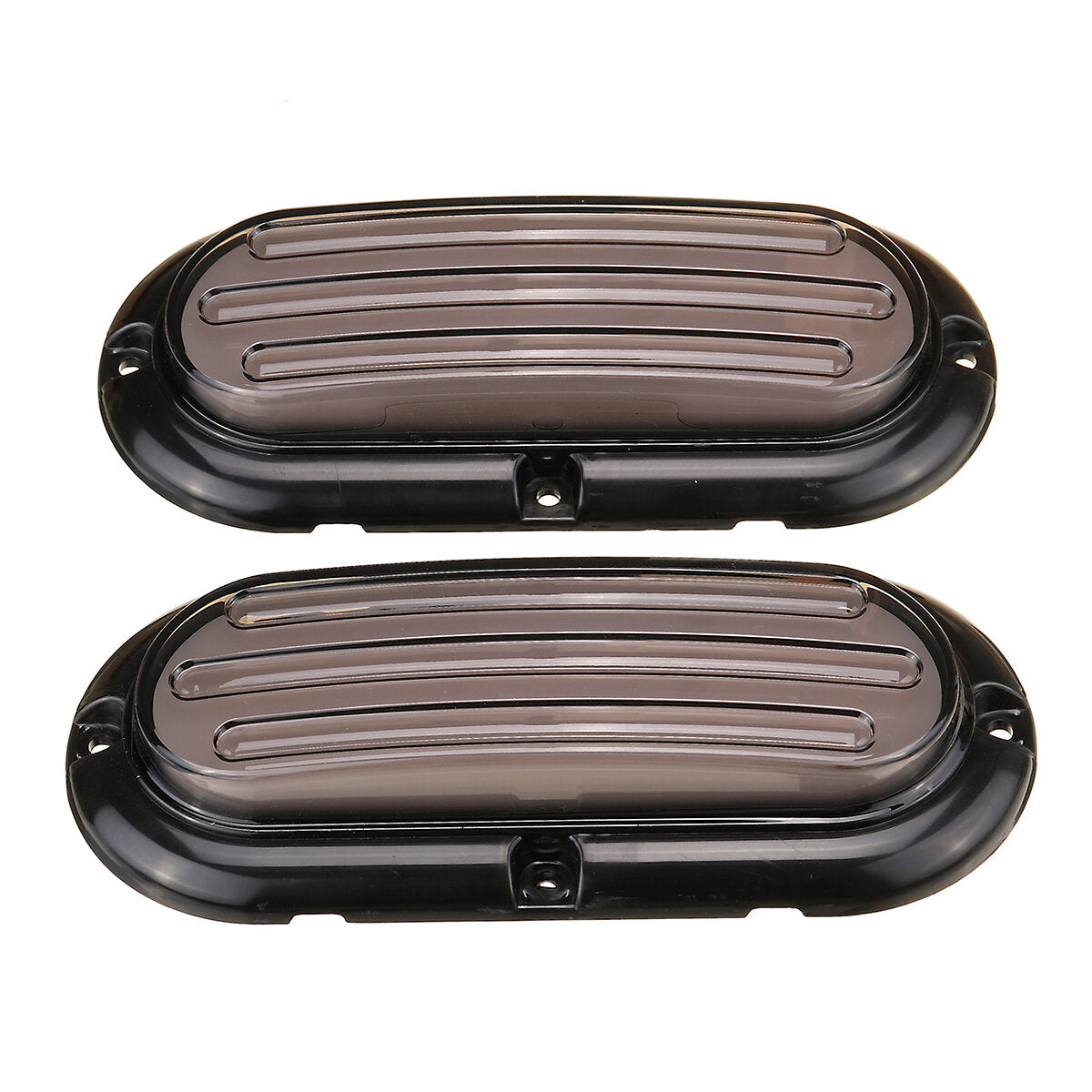 2Pcs 10-30V 74 LED Trailer Truck RV Brake Tail Light Turn Signal Strobe Lamp