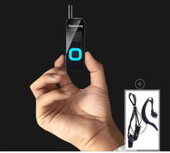 1Pc Mini Thin Walkie Talkie Lavalier 22 Channel 400-480MHz 1-3KM