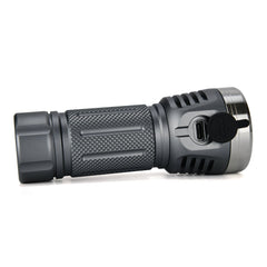 5500LM CRI95 Type-C Rechargeable Campact EDC Flashlight 26650 21700 18650