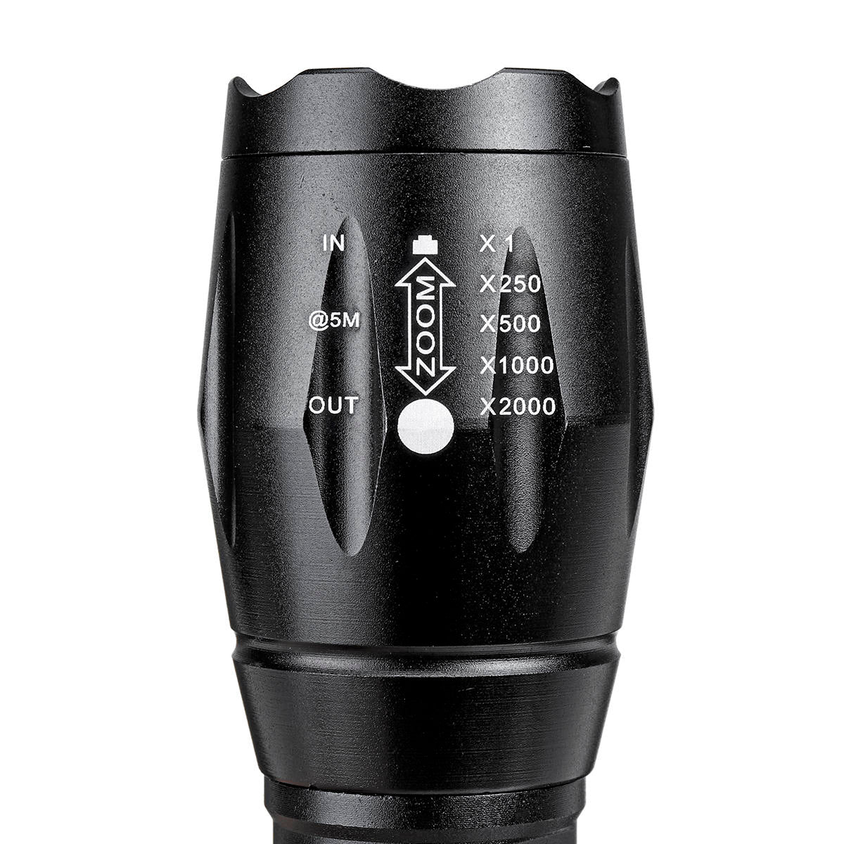 10W LED Flashlight Rechargeable 5 Modes Tactical Torch Light 18650 Battery US/EU/UK Plug
