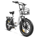 Electric Bike 36V 13AH 500W Motor Recommended Top Speed 25KM/H Electric Bike 20 Inch 70KM Mileage Range 150KG Max Load
