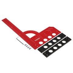 Multifunctional Woodworking Scriber with High Precision Scale, Ergonomic Handle, and Durable Aluminum Alloy Construction