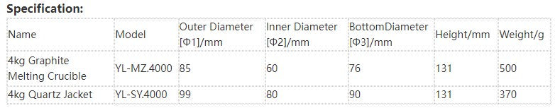 1PC Black/White High-purity Melting Graphite Crucible Cup Mould Melting Resistance for Gold and Silver 4KG Metal Smelting Tools