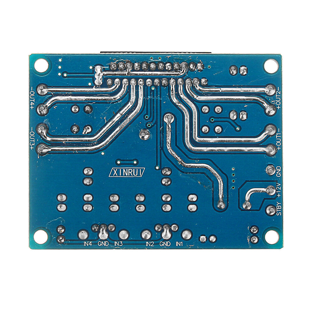 DC 12V A Type 4*50W TDA7850 Car Audio Power Module MOSFET Hi-Fi Amplifier Board