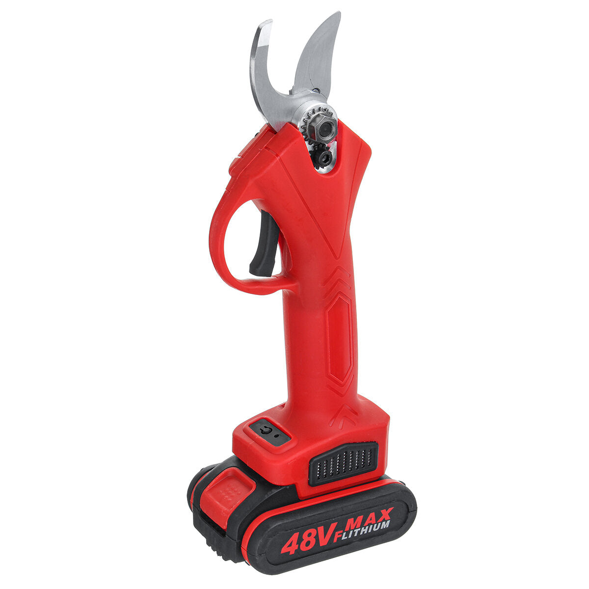 48VF 30mm Cordless Electric Pruning Shears Garden Pruner Scissors Branch Cutter