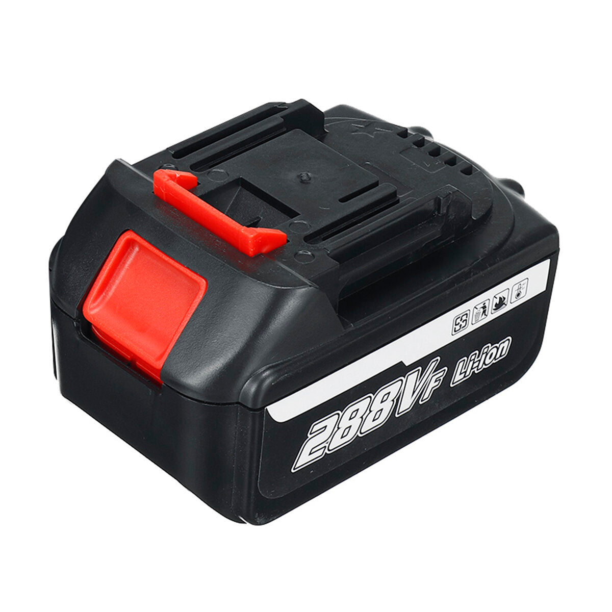 Li-ion Cordless Reciprocating Saw Rechargeable Electric Recip Sabre Saw W/ 4pcs Blade & 1pc Battery