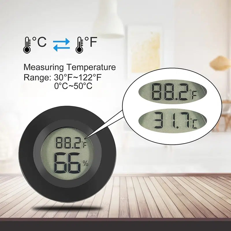 Mini LCD Digital Thermometer Detecting for Indoor Temperature Humidity Testing