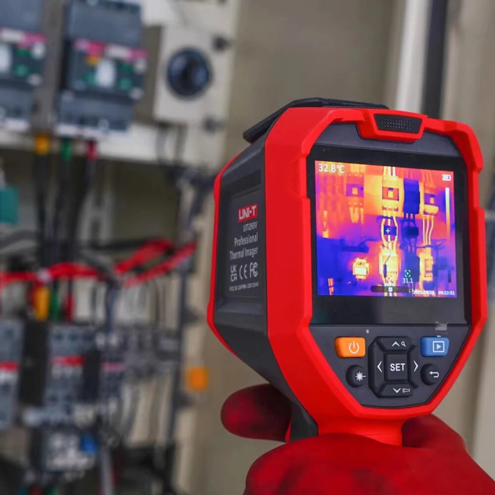 GreenZech Industrial 260-V | 256x192 HD Thermal Imaging Camera | Integrated 30m Laser Ranging & 5MP Visible Light Imager