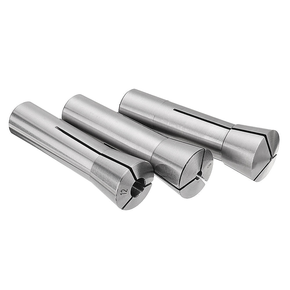 R8 Collet Chuck 3/6/12mm Diameter Plier R8 Spring Chuck Collet For Milling Lathe Tool