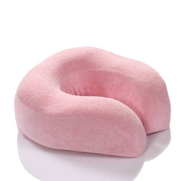 U Shape Slow Rebound Memory Foam Pillow Neck Protect Head Rest Travel Soft Cushion
