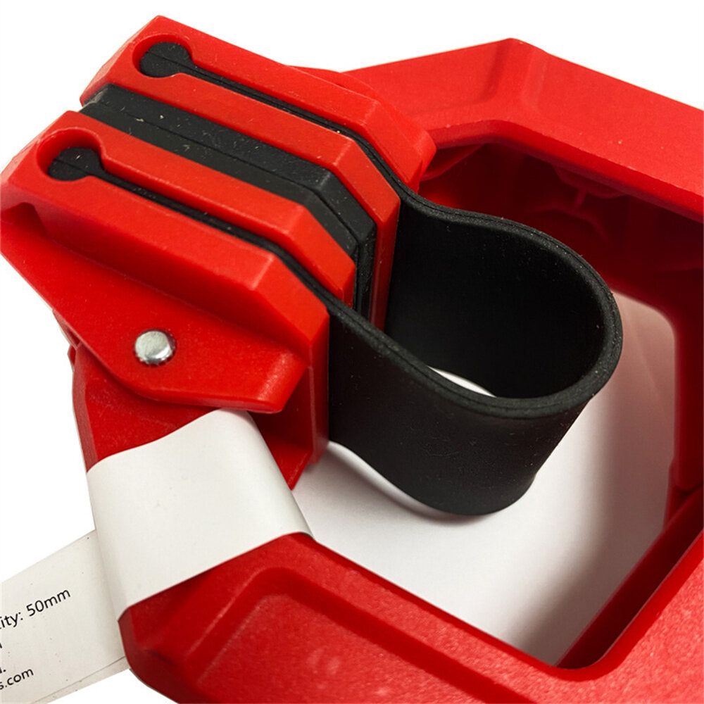 Premium F Clamp, 50mm Opening, Durable Engineering Plastic, Comfortable Grip for Woodworking & Model Aviation