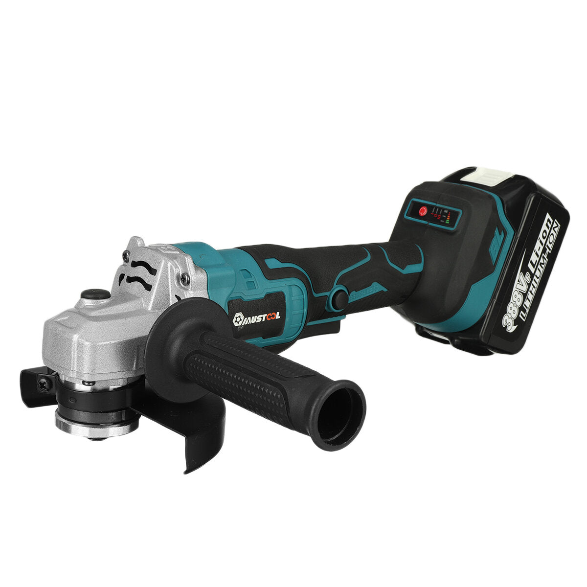 18V Power Tool Combo Kit 800N.m 6200rpm Electric Wrench and 125mm Cordless Angle Grinder