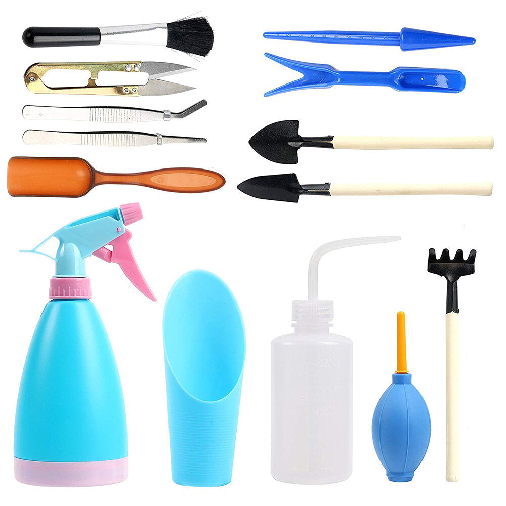 Succulent Spade Planting Flower Rake Watering Pot Gardening Tool