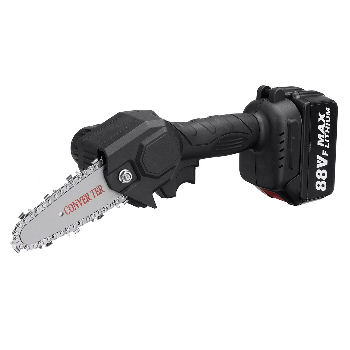 4 Inch 15000mAh Mini Electric Chain Saw Pruning Chainsaw Cordless Garden Tree Logging Trimming Saw