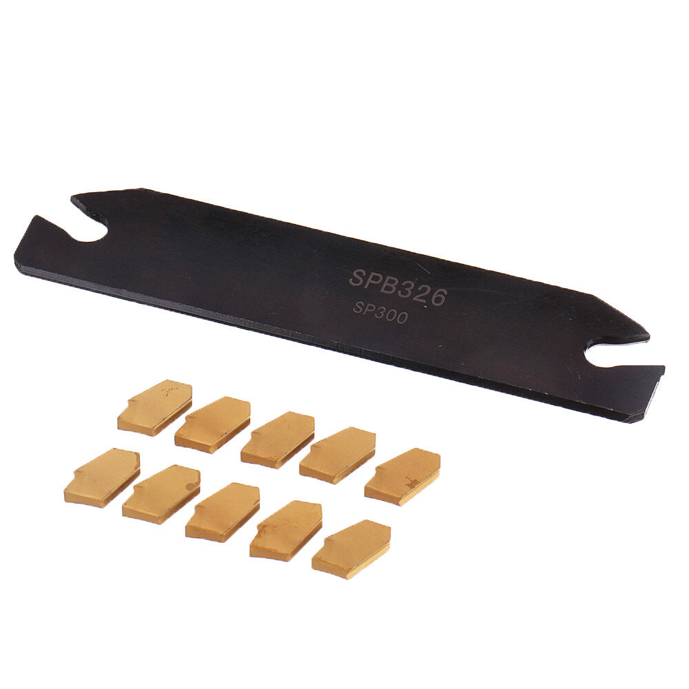 26mm Parting Grooving Tool Holder with ZQMX3N11-1E SP300 YBC251 Inserts