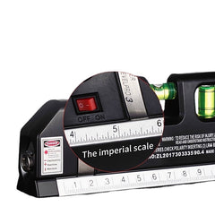 4 In 1 Infrared Laser Level Cross Tape 2.5M Multipurpose Measuring Tool
